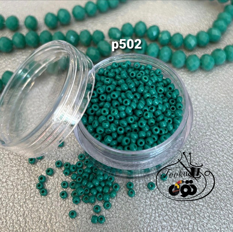 منجوق چک اصل سبز آبی تیره