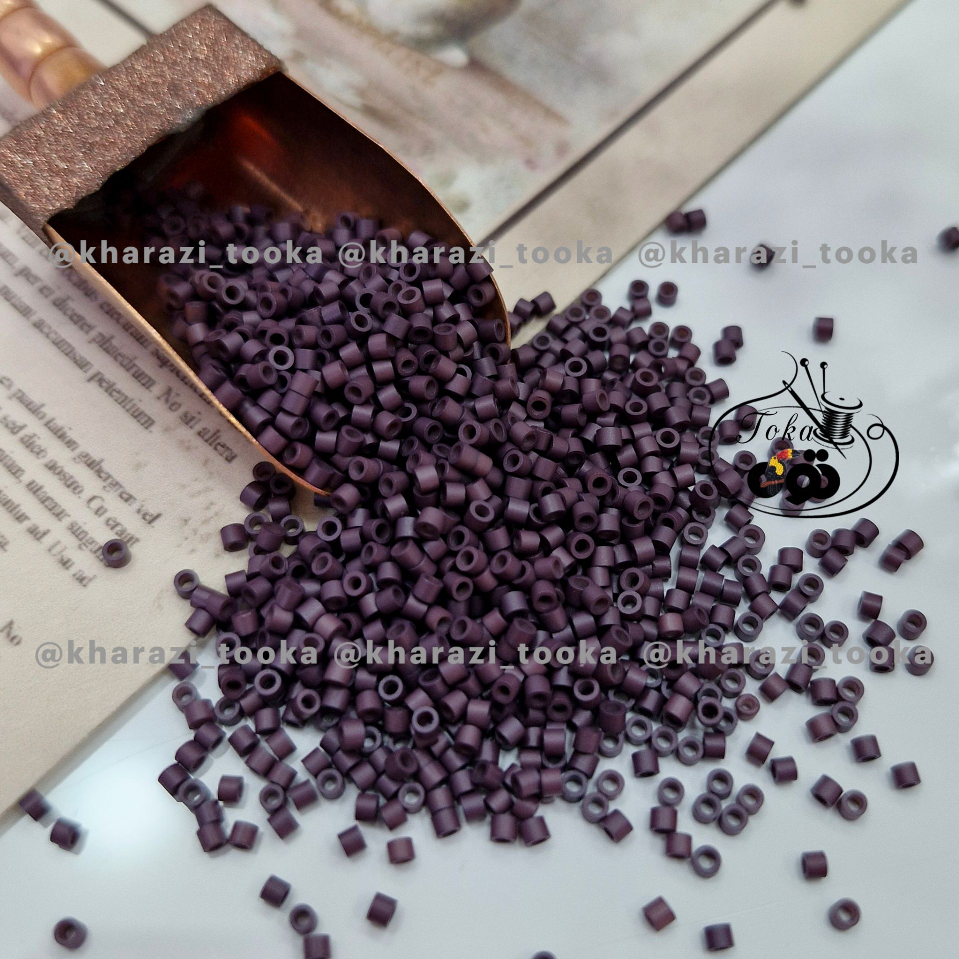 منجوق استوانه ای fgb قهوه ای ۱۰۱۵