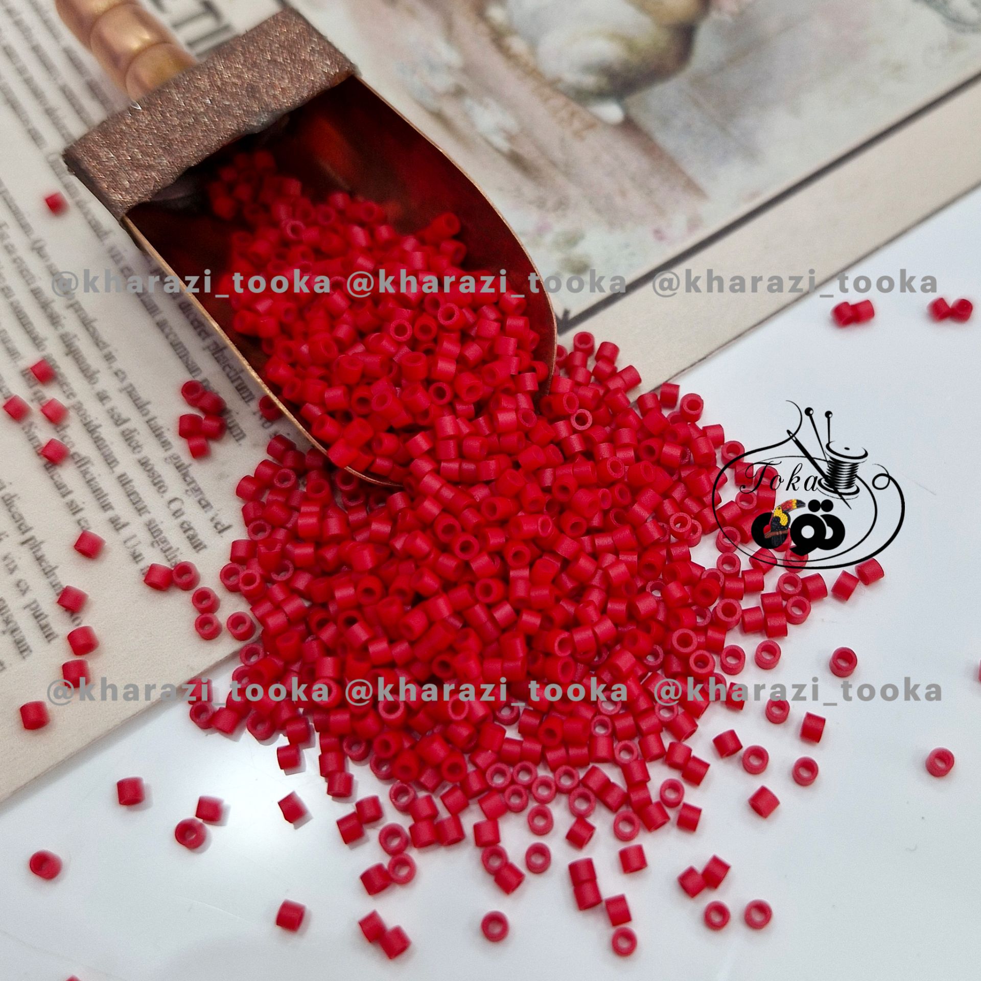منجوق استوانه ای fgb قرمز ۱۰۰۳