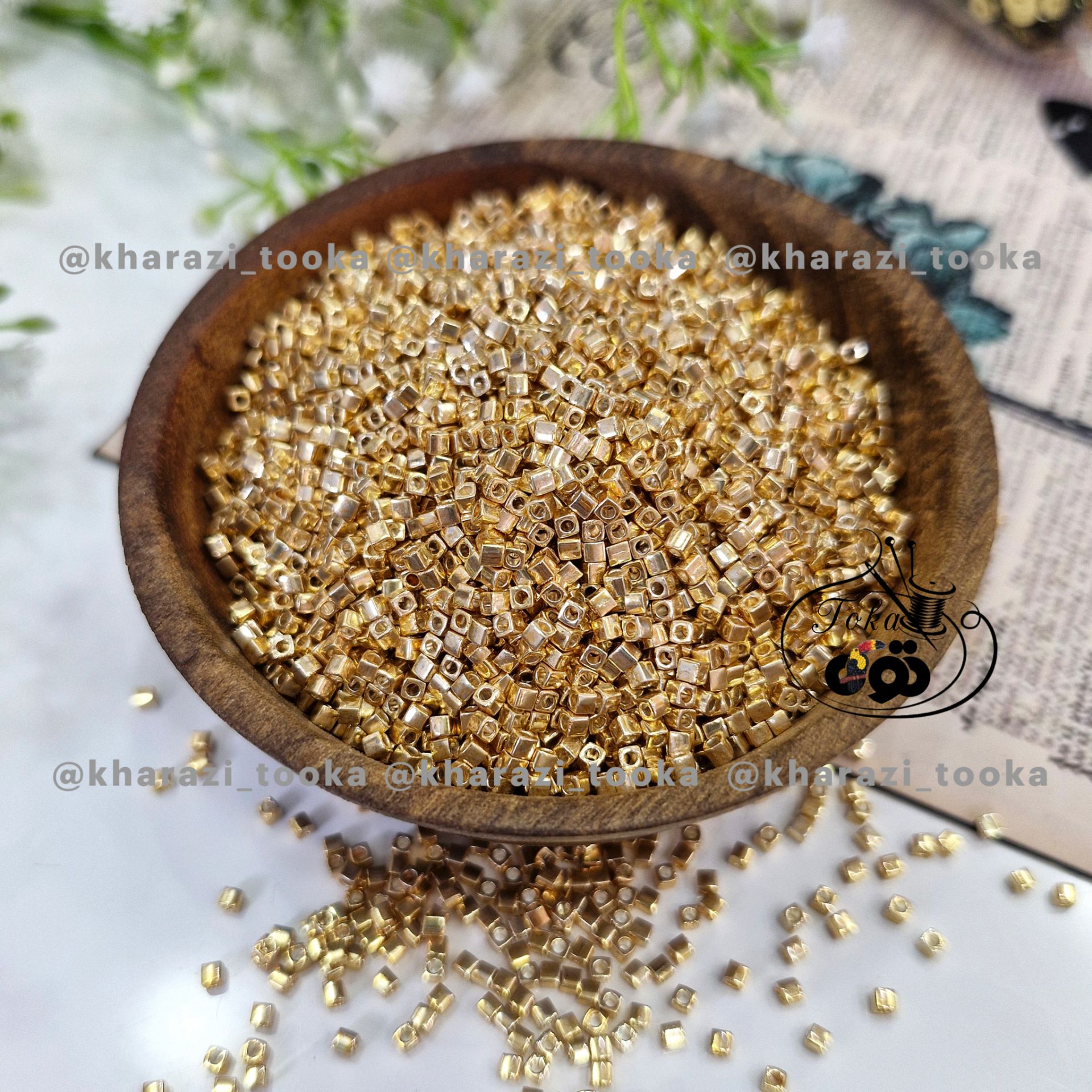 منجوق مکعبی میوکی طلایی  ۱۰۵۲ (یک گرمی)