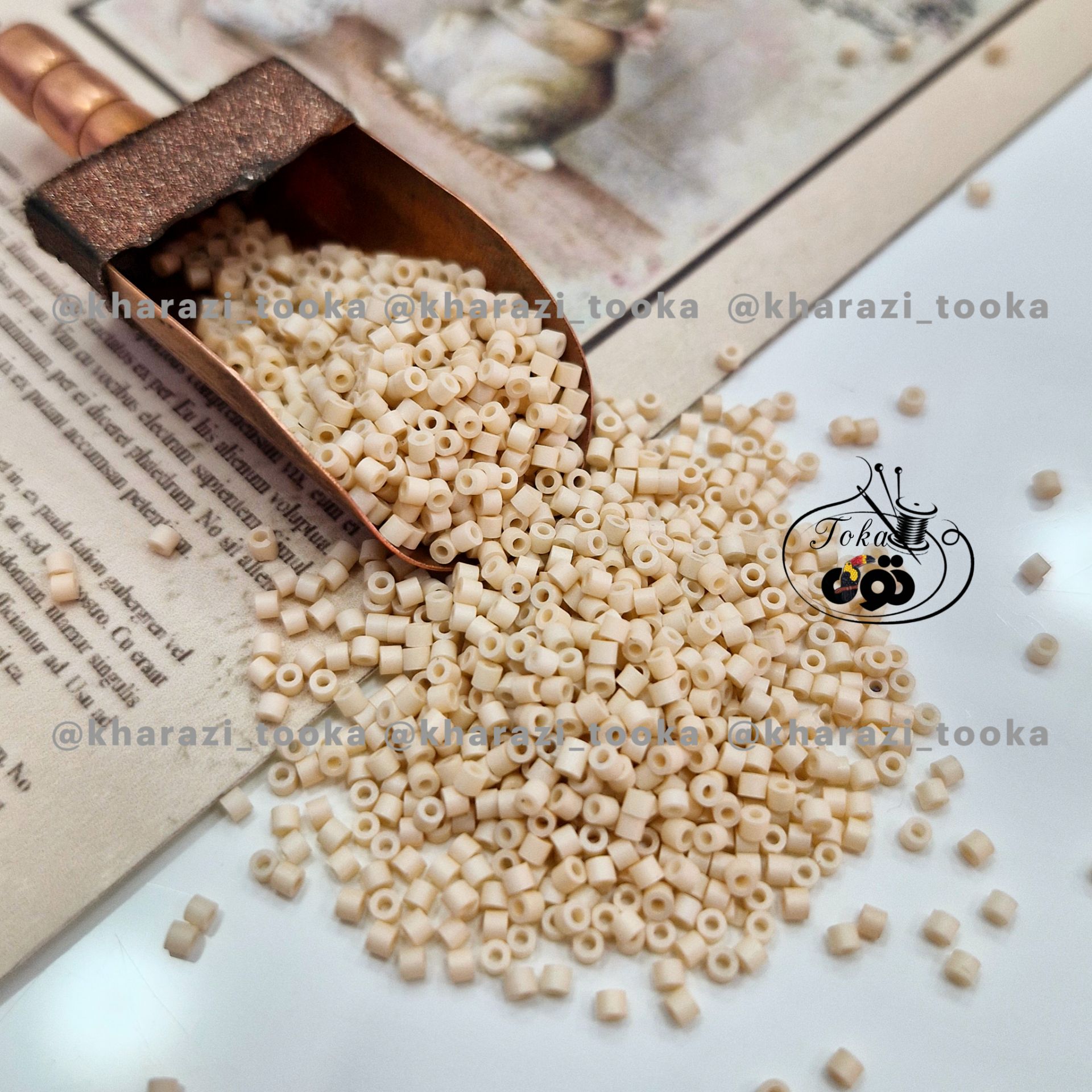 منجوق استوانه ای fgb کرم ۱۰۶۲