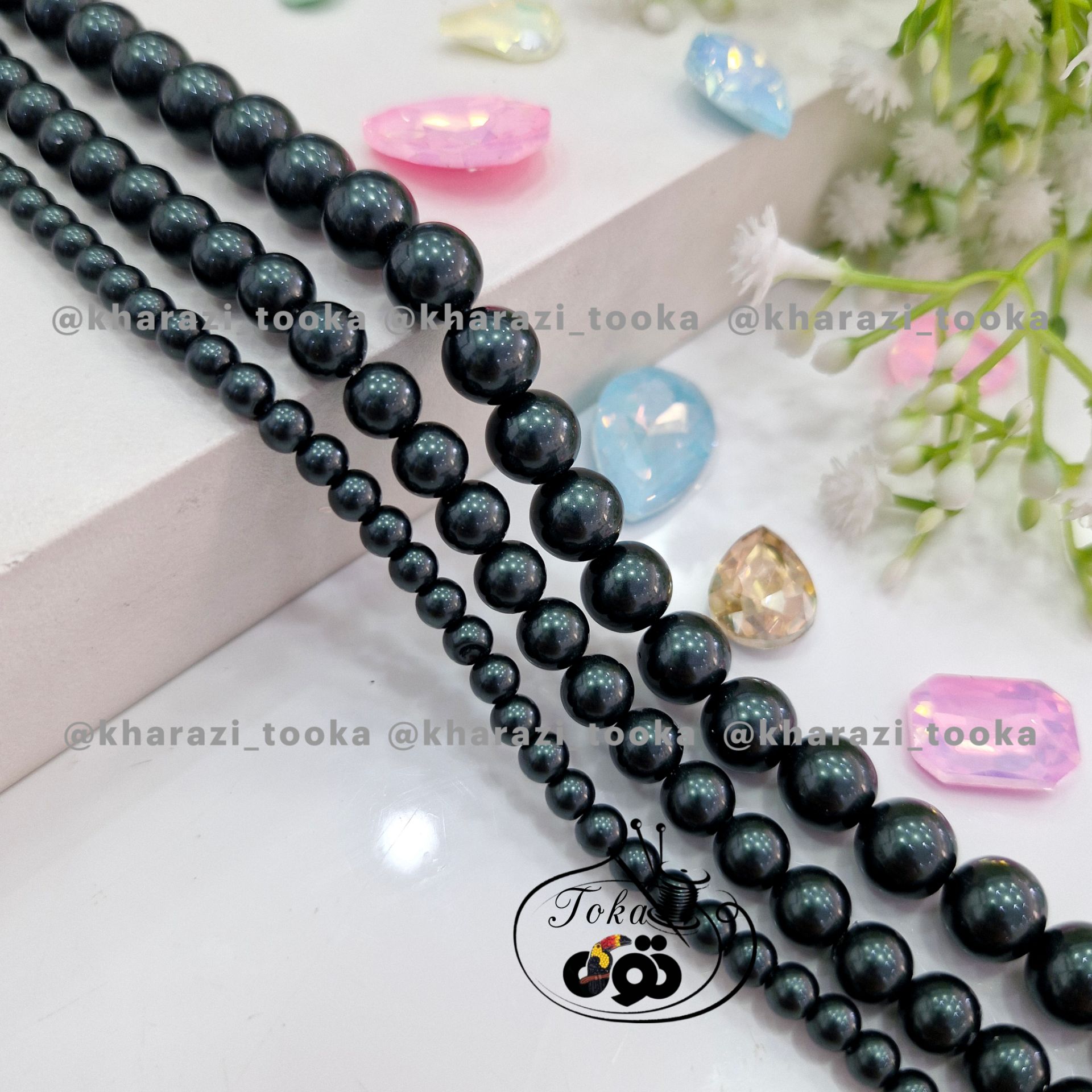 مروارید شل مشکی ۲۲