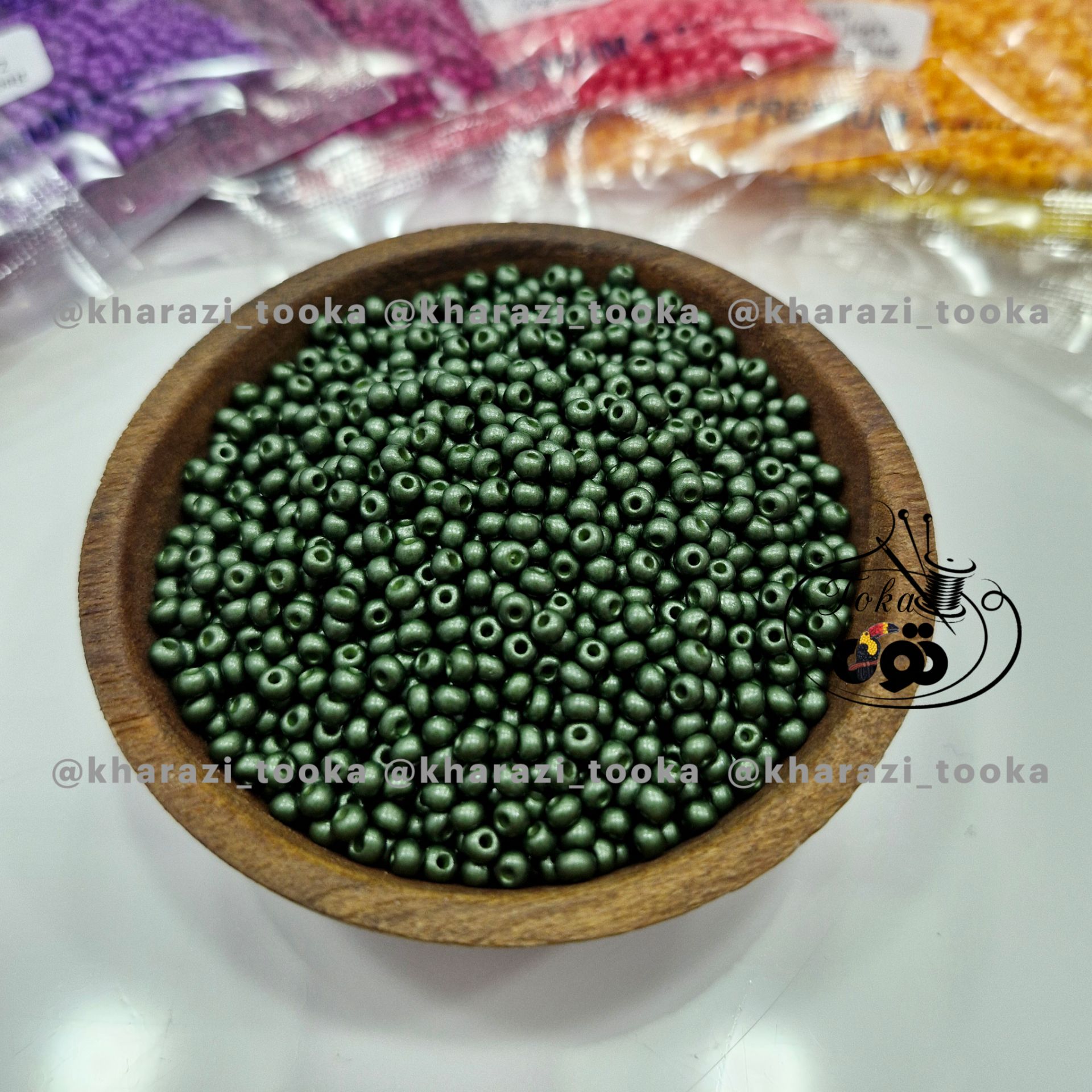 منجوق سبز ۱۰۴۰ سایز ۸